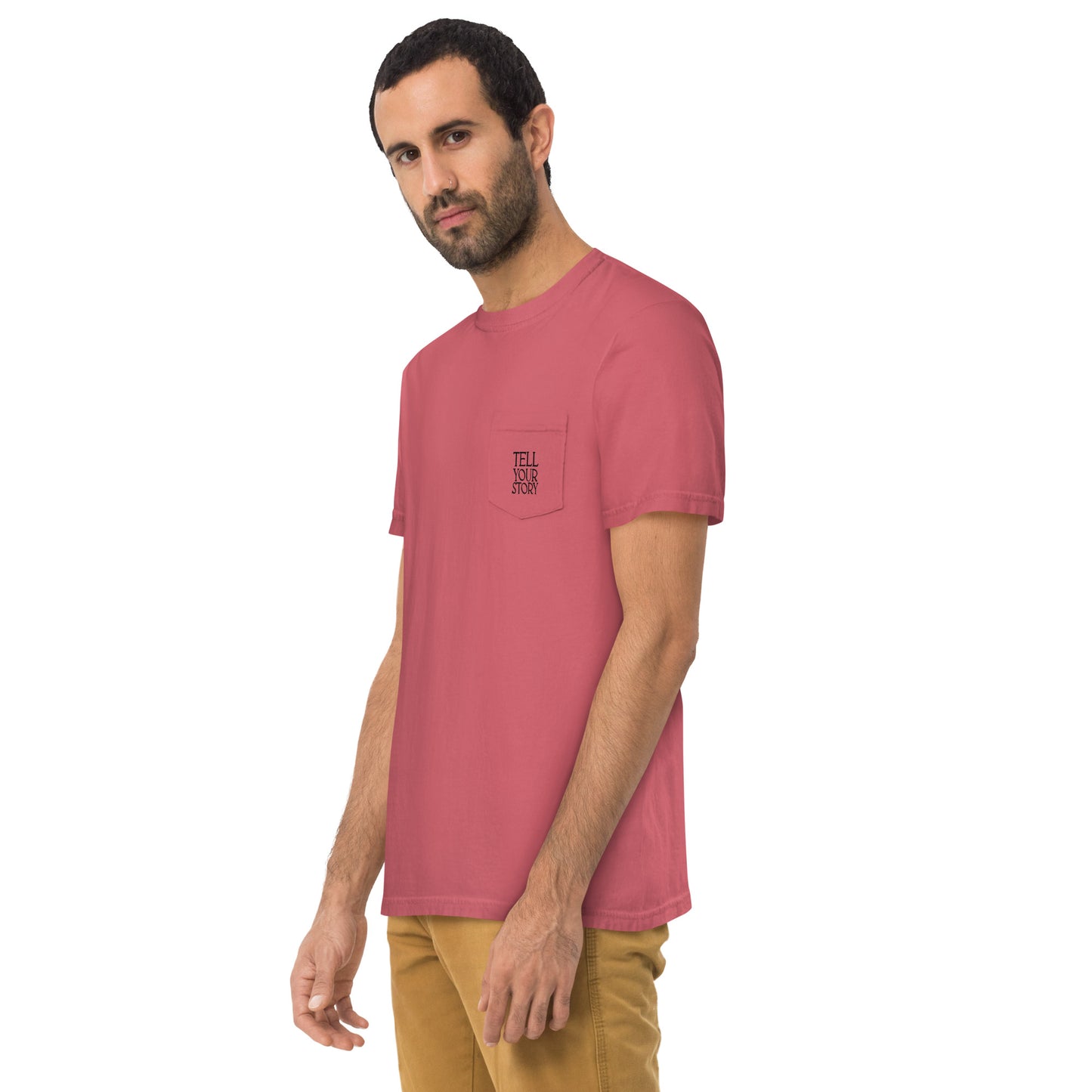 'Tell Your Story' Unisex Pocket T-shirt