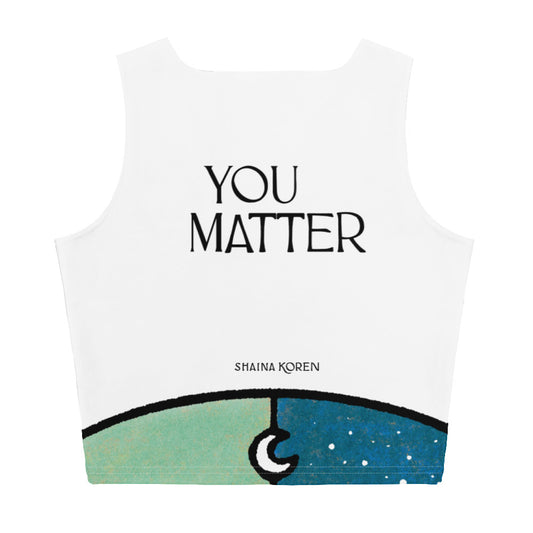 You Matter Icon Crop Top