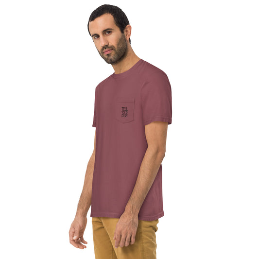 'Tell Your Story' Unisex Pocket T-shirt